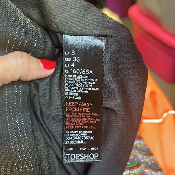 Topshop shimmery skirt  - Picture 8 of 11